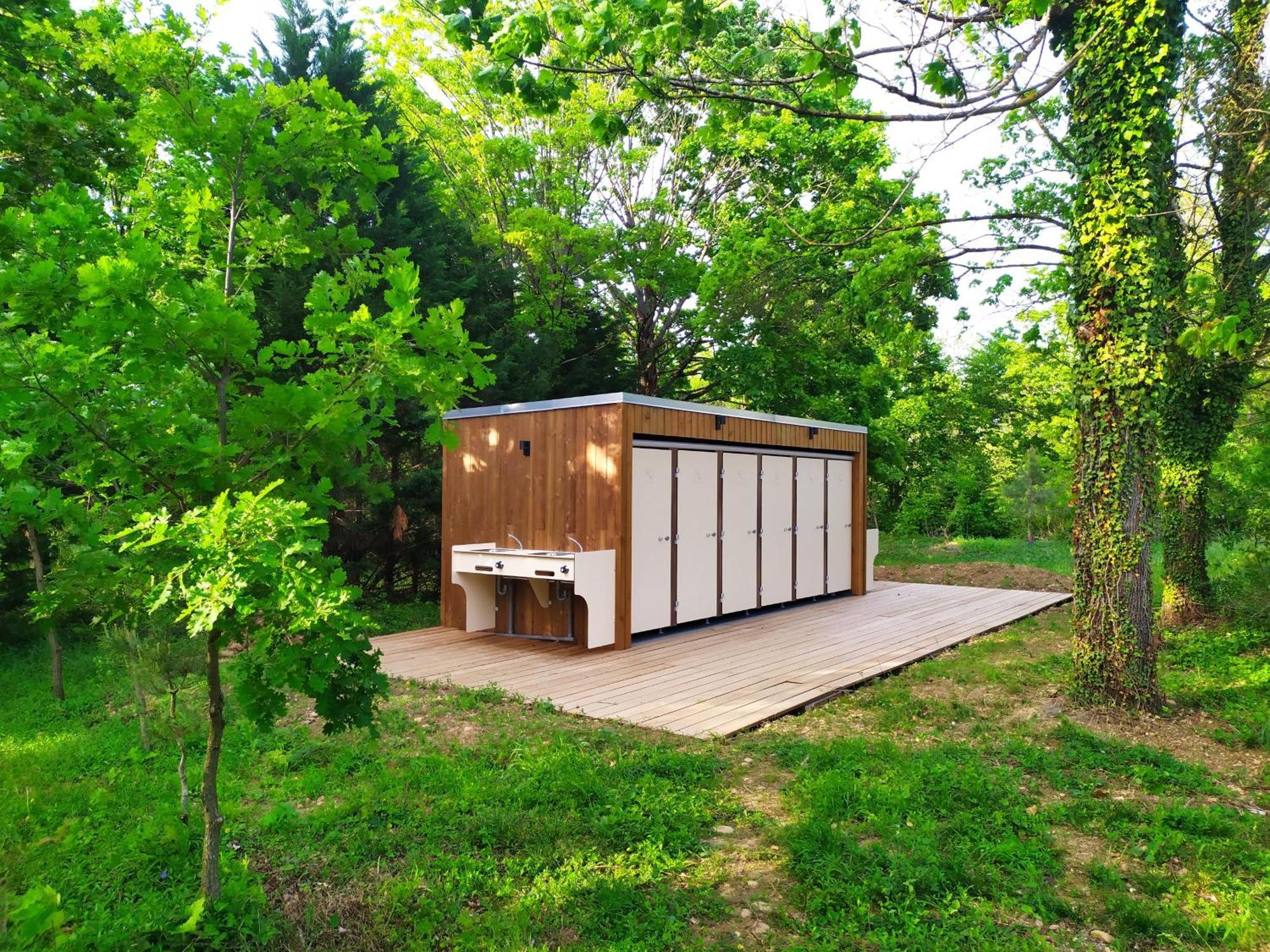 אלבון Camping Domaine De Senaud מראה חיצוני תמונה