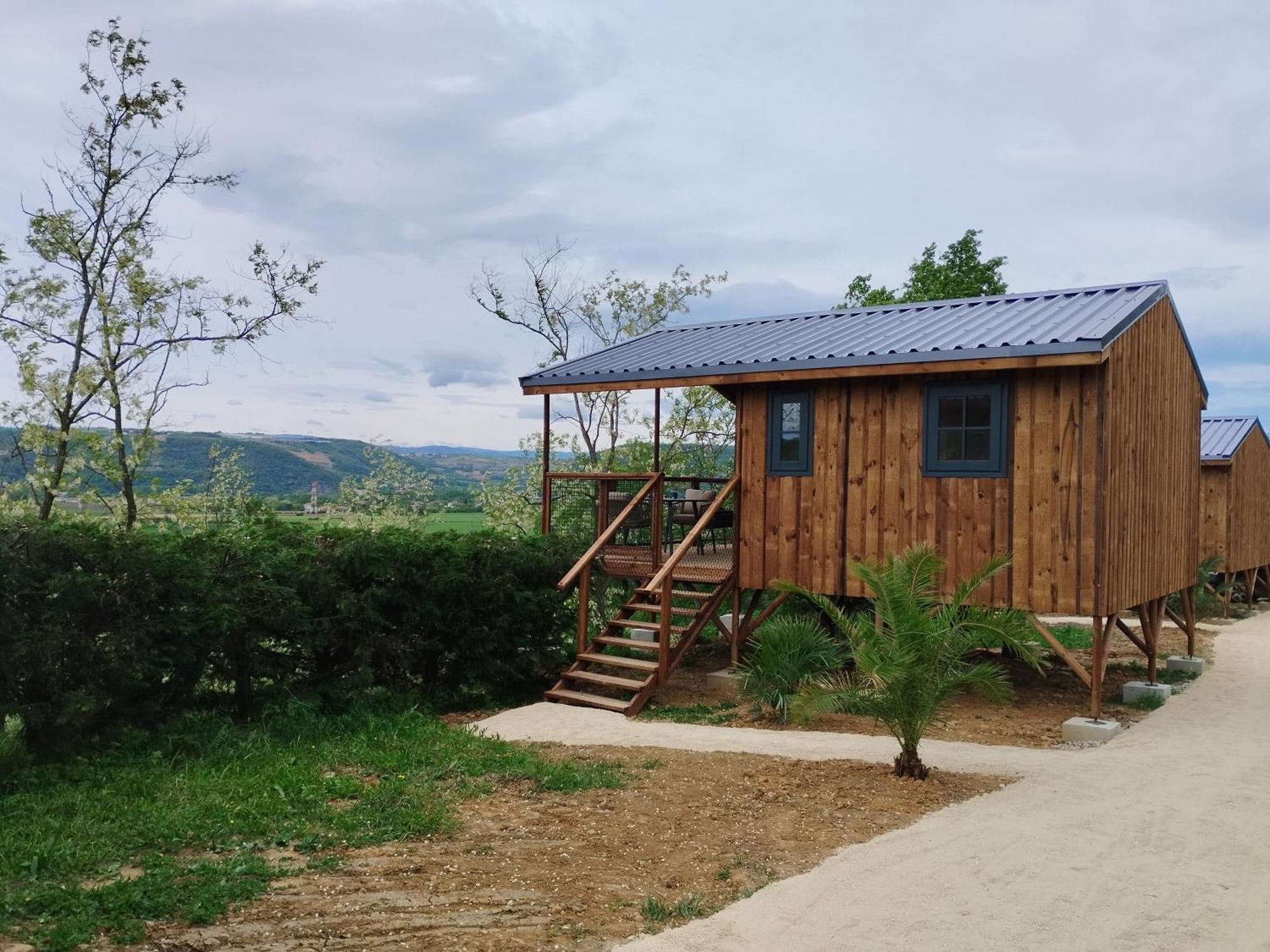 אלבון Camping Domaine De Senaud מראה חיצוני תמונה