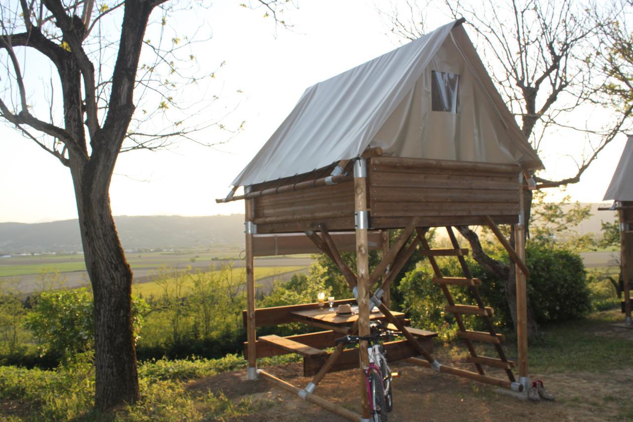 אלבון Camping Domaine De Senaud מראה חיצוני תמונה