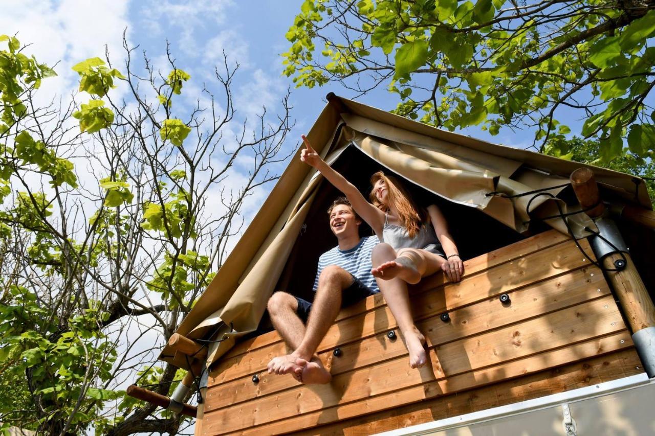 אלבון Camping Domaine De Senaud מראה חיצוני תמונה