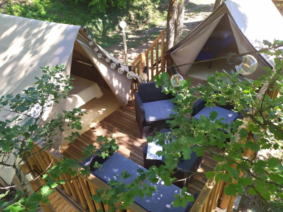 אלבון Camping Domaine De Senaud מראה חיצוני תמונה