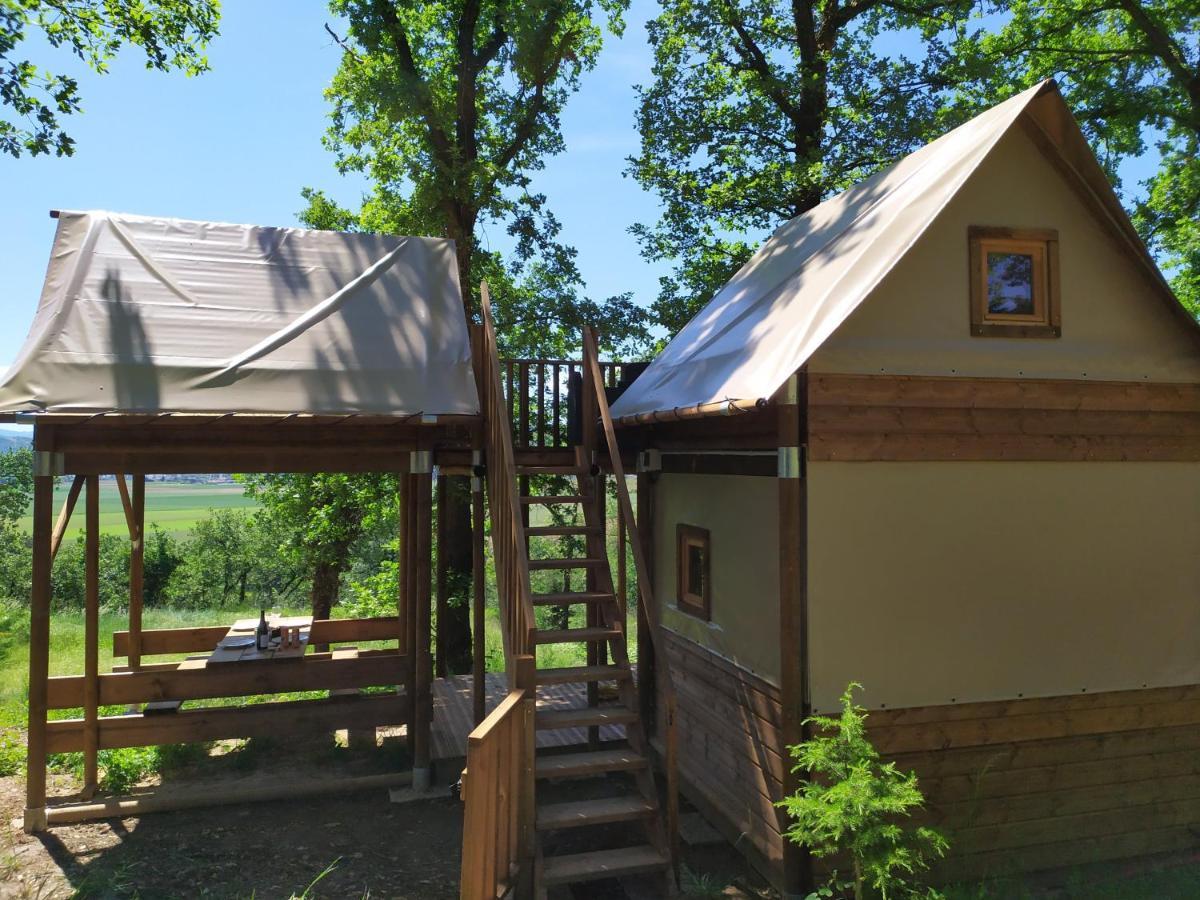 אלבון Camping Domaine De Senaud מראה חיצוני תמונה